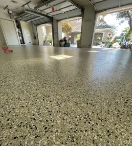 Completed Custom Garage Floors Tampa